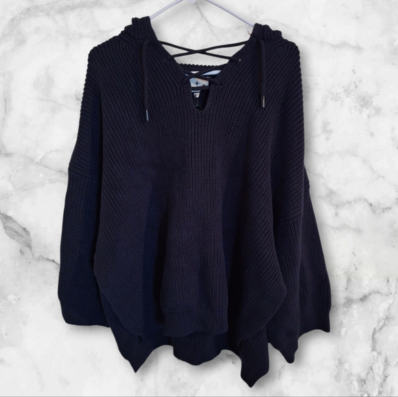 Tuckernuck Navy Knit Declan Pullover - Picture 4 of 5